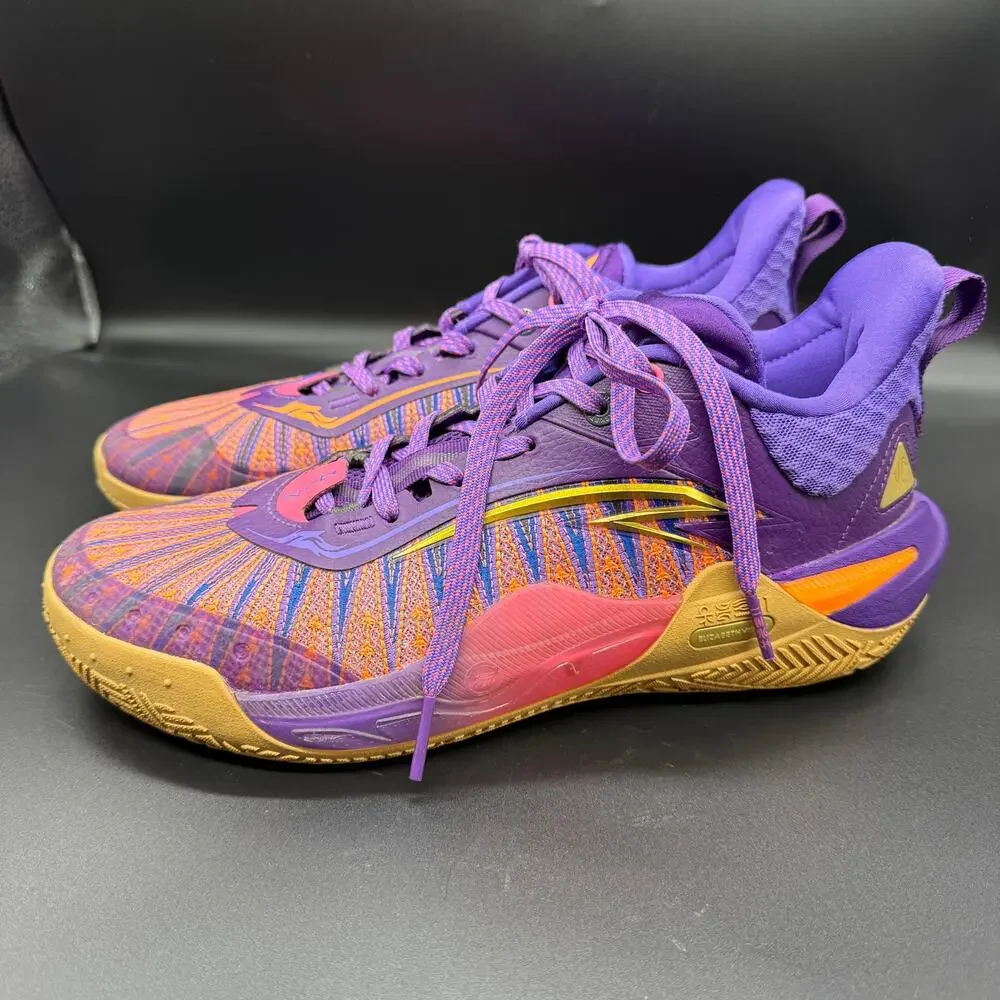 Anta Kai 1 Speed Twin Flame Mens Purple Basketball Shoes Size 10.5